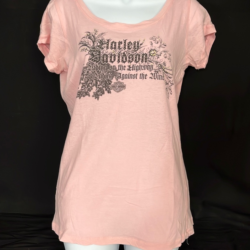 Vintage Harley Davidson Short Sleeve Top